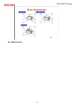 Предварительный просмотр 26 страницы Ricoh OP-MF1 Service Training