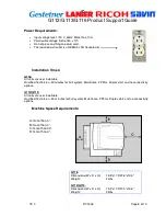 Preview for 8 page of Ricoh P7527 Service Manual