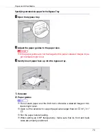 Preview for 73 page of Ricoh P7575 Operating Instructions Manual