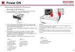 Preview for 15 page of Ricoh PJ CX4660 Service Training