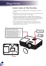 Предварительный просмотр 10 страницы Ricoh PJ HD5450 User Manual