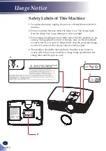 Preview for 14 page of Ricoh PJ HDC5420 User Manual