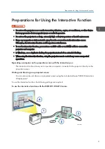 Предварительный просмотр 11 страницы Ricoh PJ Interactive Kit Type 3 Operating Instructions Manual