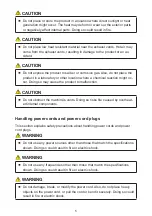 Preview for 5 page of Ricoh PJ K7000 User Manual