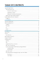 Preview for 6 page of Ricoh PJ KU600 Field Service Manual