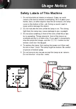 Предварительный просмотр 9 страницы Ricoh PJ U3000 User Manual