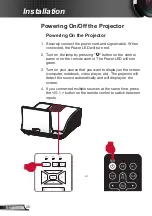 Предварительный просмотр 22 страницы Ricoh PJ U3000 User Manual