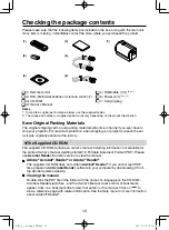 Предварительный просмотр 13 страницы Ricoh PJ WX3131 Owner'S Manual