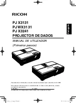 Предварительный просмотр 30 страницы Ricoh PJ WX3131 Owner'S Manual