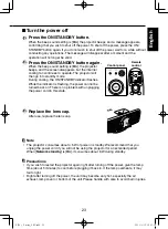 Предварительный просмотр 24 страницы Ricoh PJ WX3231N Owner'S Manual