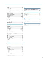 Preview for 99 page of Ricoh PJ WX4141 Operating Instructions Manual