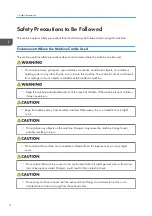 Preview for 6 page of Ricoh PJ WX4141n User Manual