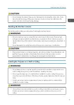 Preview for 11 page of Ricoh PJ WX4141n User Manual