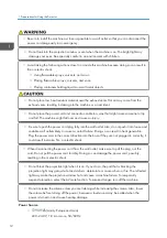 Предварительный просмотр 14 страницы Ricoh PJ WX4153N Operating Instructions Manual