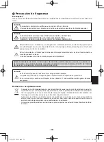 Предварительный просмотр 37 страницы Ricoh PJ WX5350N Important Information Manual