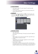 Предварительный просмотр 38 страницы Ricoh PJ X5260 User Manual