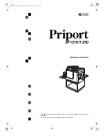 Ricoh Priport 1250 Operating Instructions Manual предпросмотр