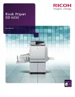 Ricoh Priport DD 4450 Brochure & Specs предпросмотр