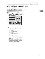 Предварительный просмотр 38 страницы Ricoh Priport JP1030 Operating Instructions Manual