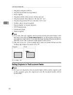 Предварительный просмотр 67 страницы Ricoh Priport JP1030 Operating Instructions Manual