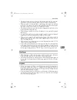 Предварительный просмотр 277 страницы Ricoh Priport JP1030 Operating Instructions Manual