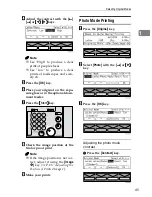 Предварительный просмотр 65 страницы Ricoh Priport JP8000 Operating Instructions Manual