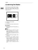 Предварительный просмотр 98 страницы Ricoh Priport JP8000 Operating Instructions Manual