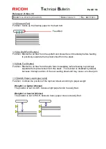 Preview for 5 page of Ricoh PRO 8100 Technical Bulletin