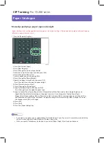 Предварительный просмотр 13 страницы Ricoh Pro C5200 Series Cip Training