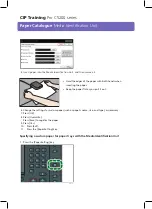 Предварительный просмотр 19 страницы Ricoh Pro C5200 Series Cip Training