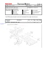 Предварительный просмотр 112 страницы Ricoh pro c901 Technical Bulletin