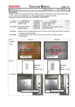 Предварительный просмотр 117 страницы Ricoh pro c901 Technical Bulletin