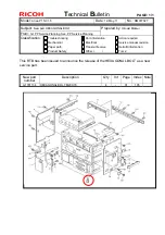 Предварительный просмотр 130 страницы Ricoh pro c901 Technical Bulletin