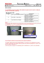Предварительный просмотр 155 страницы Ricoh pro c901 Technical Bulletin