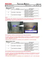 Предварительный просмотр 156 страницы Ricoh pro c901 Technical Bulletin