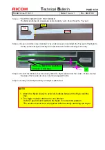 Предварительный просмотр 158 страницы Ricoh pro c901 Technical Bulletin