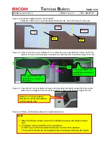 Предварительный просмотр 160 страницы Ricoh pro c901 Technical Bulletin