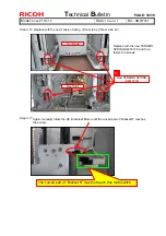 Предварительный просмотр 190 страницы Ricoh pro c901 Technical Bulletin