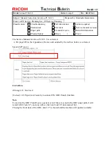 Предварительный просмотр 195 страницы Ricoh pro c901 Technical Bulletin