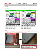 Предварительный просмотр 199 страницы Ricoh pro c901 Technical Bulletin