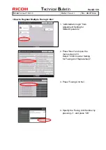 Предварительный просмотр 204 страницы Ricoh pro c901 Technical Bulletin