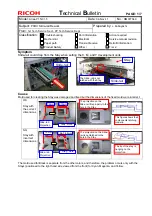 Предварительный просмотр 218 страницы Ricoh pro c901 Technical Bulletin