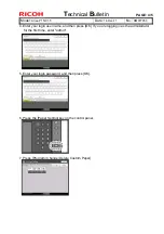 Предварительный просмотр 243 страницы Ricoh pro c901 Technical Bulletin