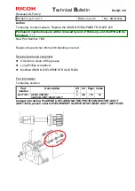 Предварительный просмотр 258 страницы Ricoh pro c901 Technical Bulletin