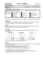 Предварительный просмотр 268 страницы Ricoh pro c901 Technical Bulletin