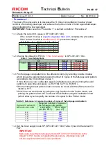 Предварительный просмотр 319 страницы Ricoh pro c901 Technical Bulletin