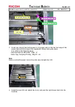 Предварительный просмотр 325 страницы Ricoh pro c901 Technical Bulletin