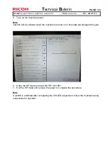 Предварительный просмотр 326 страницы Ricoh pro c901 Technical Bulletin