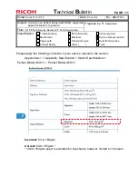 Предварительный просмотр 327 страницы Ricoh pro c901 Technical Bulletin