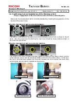 Предварительный просмотр 329 страницы Ricoh pro c901 Technical Bulletin